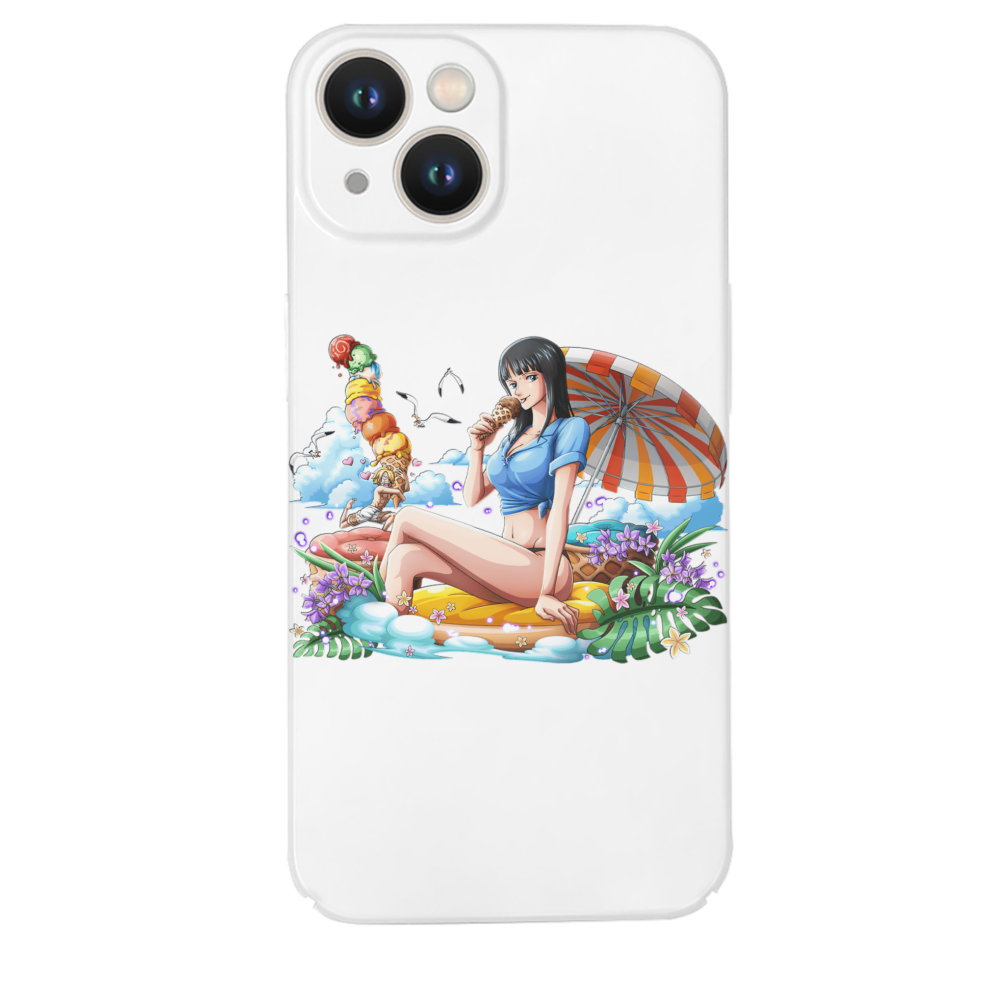 （画像用） ワンピース ニコ・ロビン ONE PIECE Nico Robin 【iPhone 14シリーズ対応】ハードケース